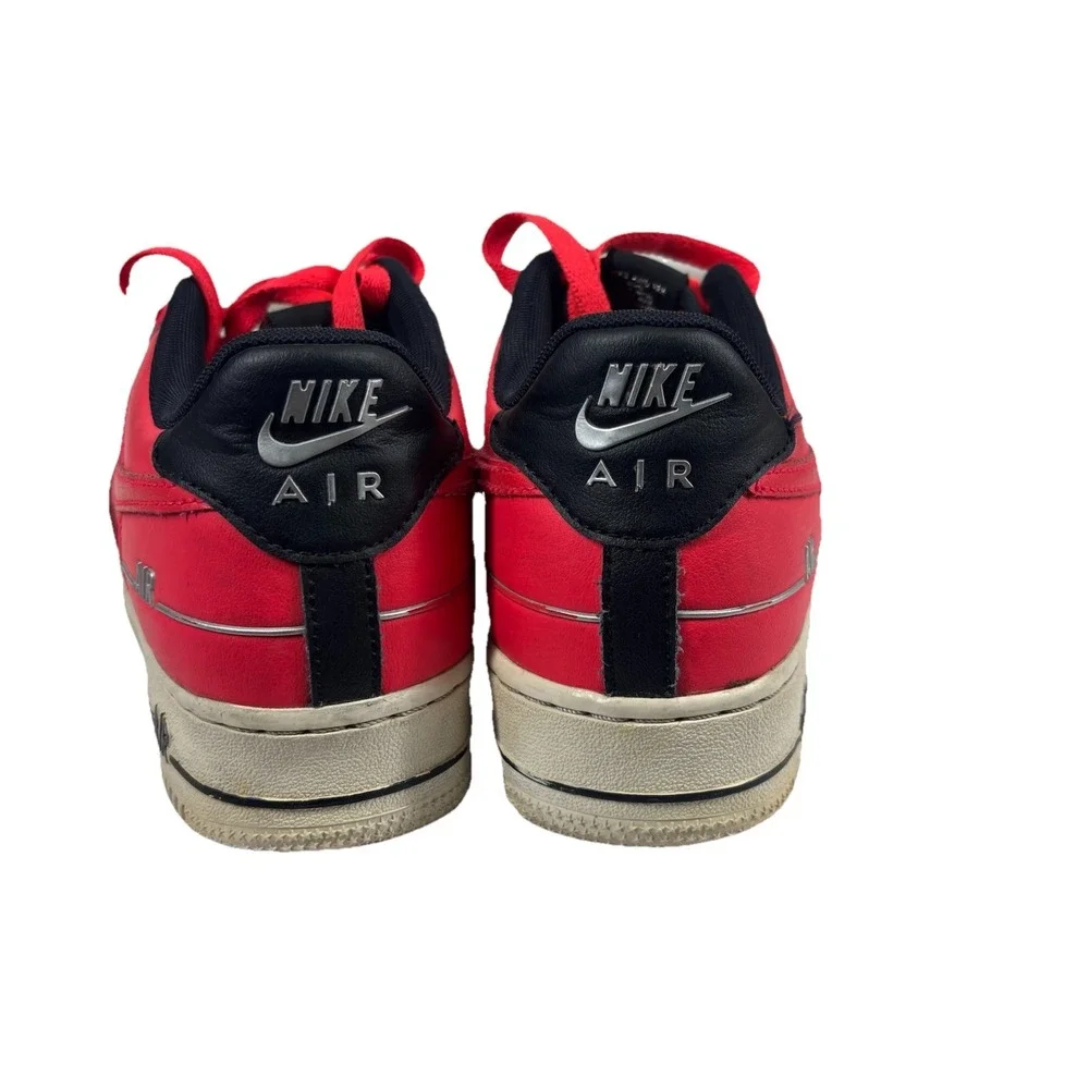 Nike Air Force 1 Low Red Sneakers GS Youth Size 6.5Y Basketball‎ 314192-604